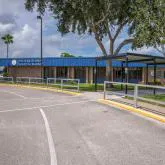 Front of Pelican Elementary School Vero Beach Florida